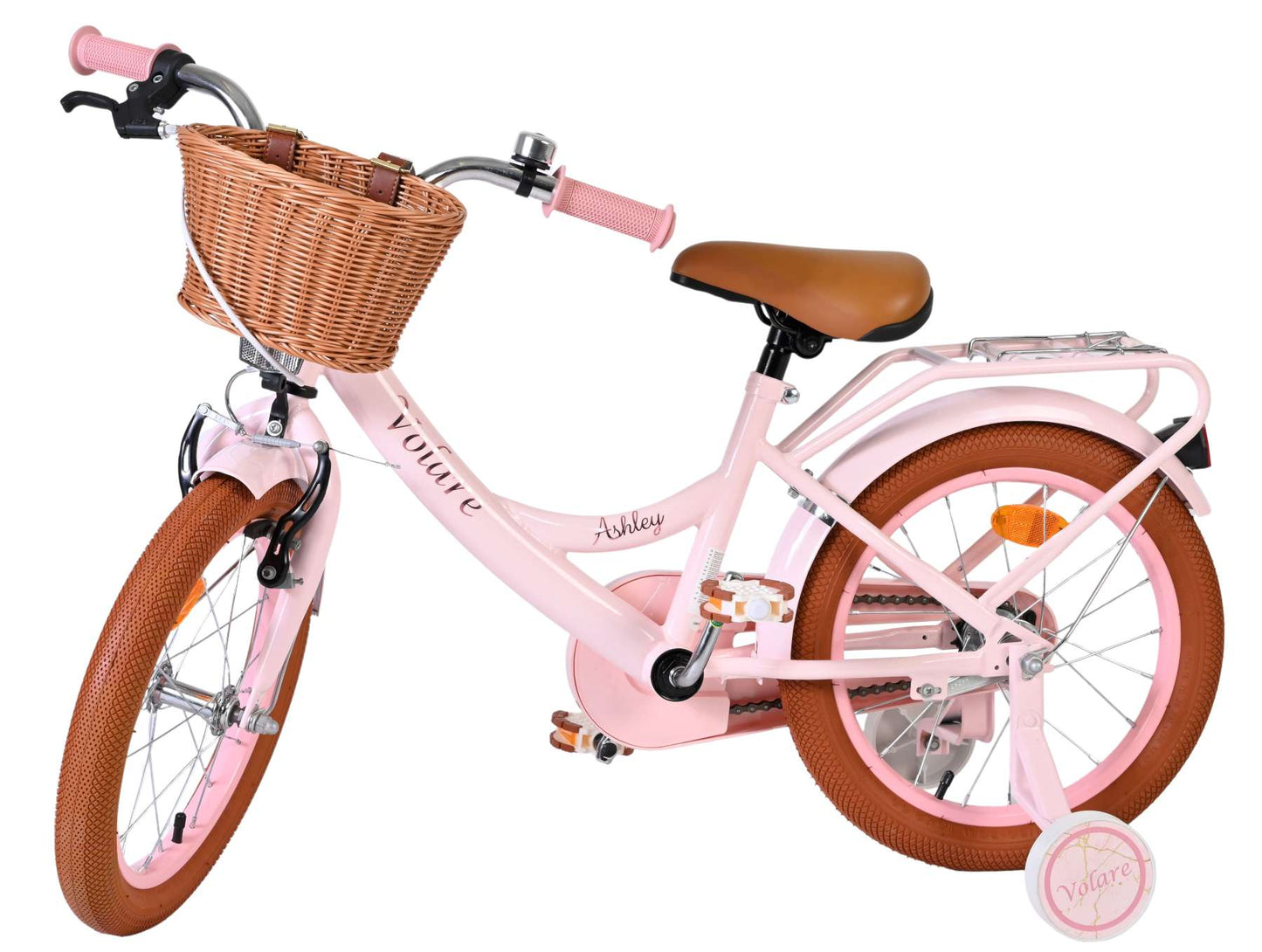 Volare Ashley Kinderfiets - Meisjes - 16 inch - Roze - 4-6 jaar extra afbeelding 9