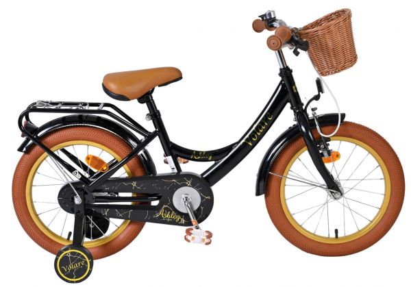Volare Ashley Kinderfiets - Meisjes - 16 inch - Zwart - 4-6 jaar extra afbeelding 2