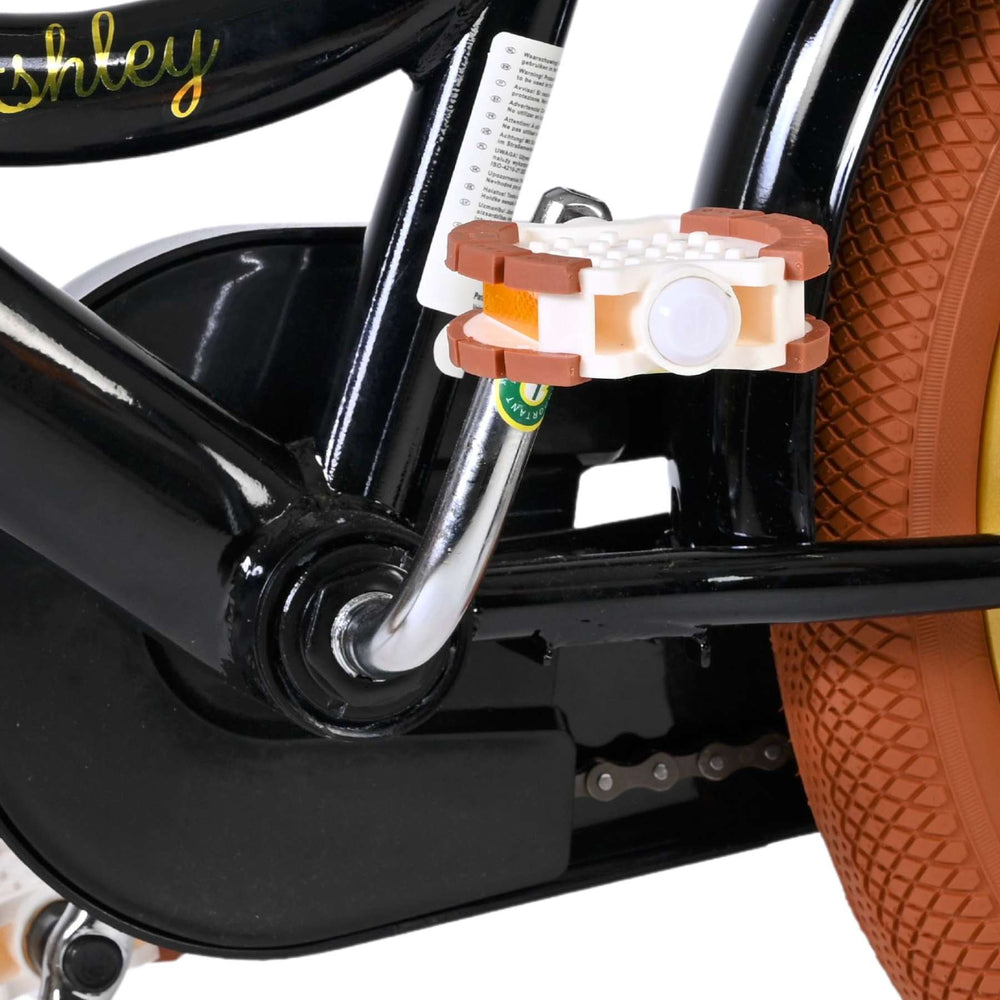 Volare Ashley Kinderfiets - Meisjes - 16 inch - Zwart - 4-6 jaar extra afbeelding 10