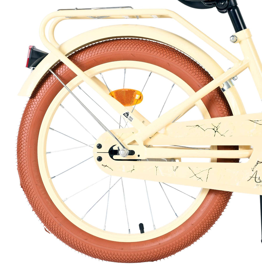 Volare Ashley Kinderfiets - Meisjes - 18 inch - Creme - Crème - 5-7 jaar extra afbeelding 3