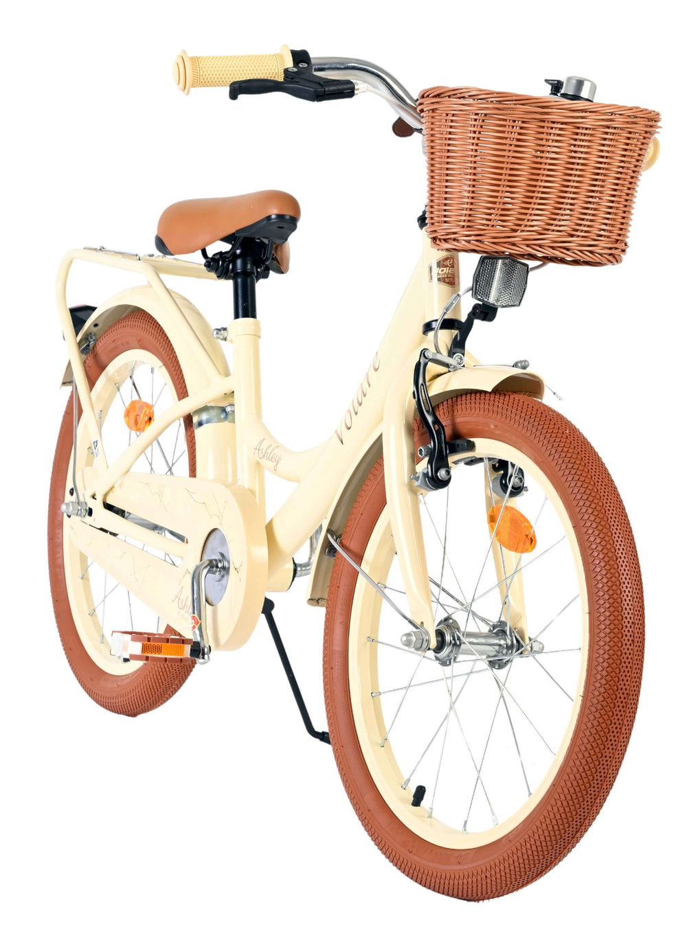 Volare Ashley Kinderfiets - Meisjes - 18 inch - Creme - Crème - 5-7 jaar extra afbeelding 6