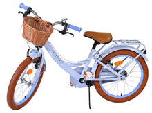 Volare Ashley Kinderfiets - Meisjes - 18 inch - Pastel Blauw - Twee handremmen - Blauw, Paars - 5-7 jaar extra afbeelding 9