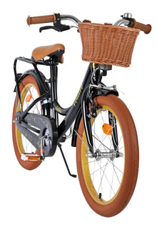 Volare Ashley Kinderfiets - Meisjes - 18 inch - Zwart - 5-7 jaar extra afbeelding 6