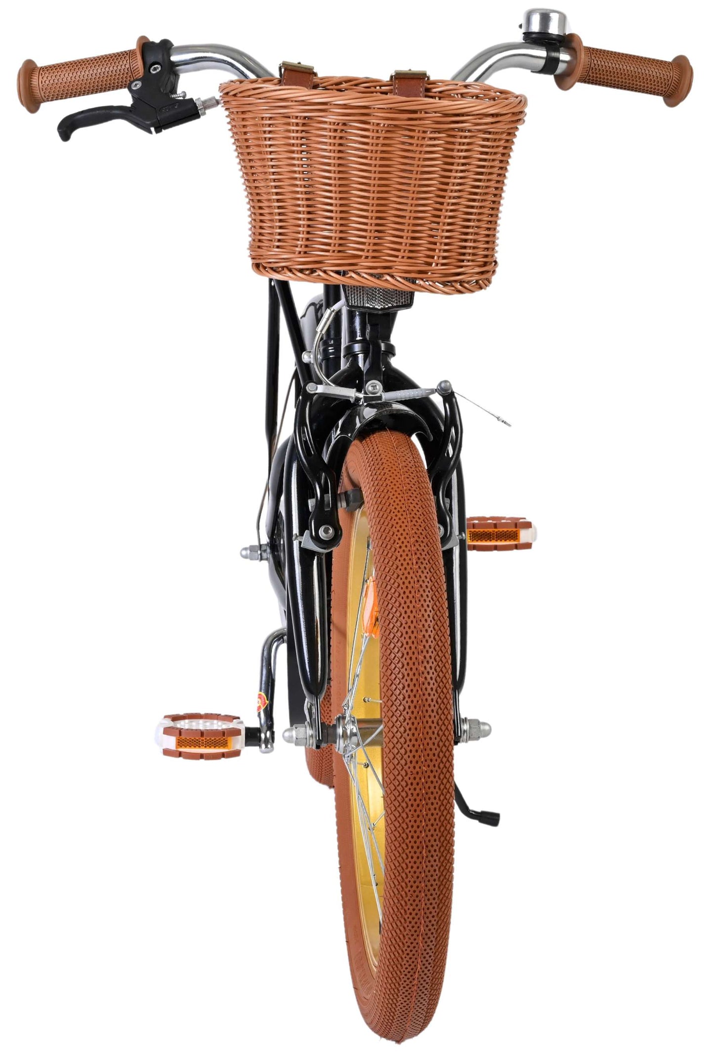 Volare Ashley Kinderfiets - Meisjes - 18 inch - Zwart - 5-7 jaar extra afbeelding 7