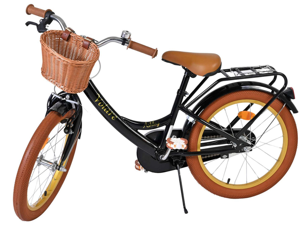 Volare Ashley Kinderfiets - Meisjes - 18 inch - Zwart - 5-7 jaar extra afbeelding 9