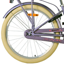 Volare Blossom Kinderfiets - Meisjes - 24 inch - Paars - 8-10 jaar extra afbeelding 3