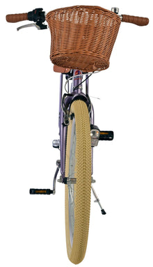 Volare Blossom Kinderfiets - Meisjes - 24 inch - Paars - 3 Versnellingen - 8-10 jaar extra afbeelding 8