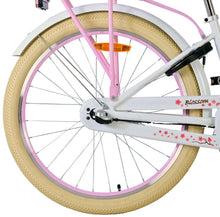 Volare Blossom Kinderfiets - Meisjes - 24 inch - Wit - 3 Versnellingen - 8-10 jaar extra afbeelding 3