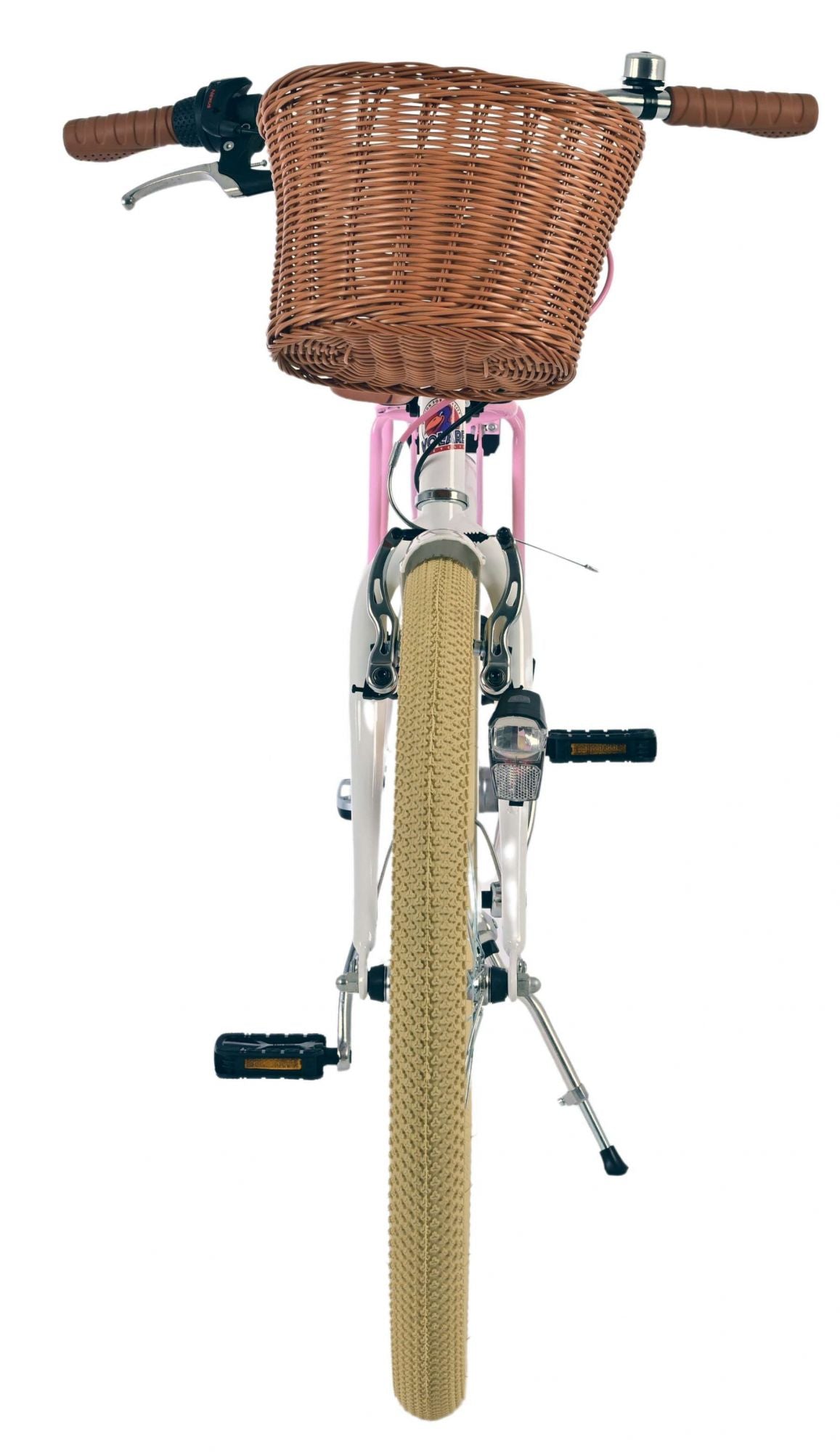 Volare Blossom Kinderfiets - Meisjes - 24 inch - Wit - 3 Versnellingen - 8-10 jaar extra afbeelding 8