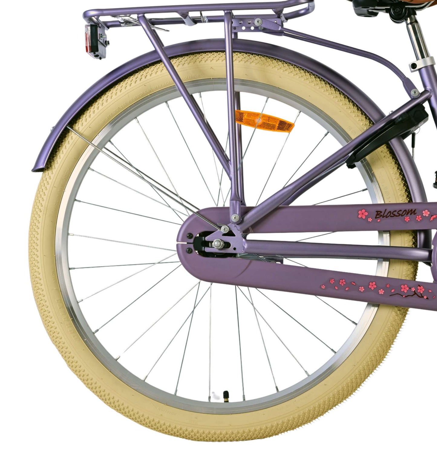 Volare Blossom Kinderfiets - Meisjes - 26 inch - Paars - 10-12 jaar extra afbeelding 11