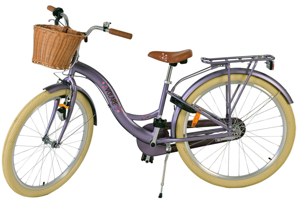 Volare Blossom Kinderfiets - Meisjes - 26 inch - Paars - Nexus 3 versnellingen - 10-12 jaar extra afbeelding 10