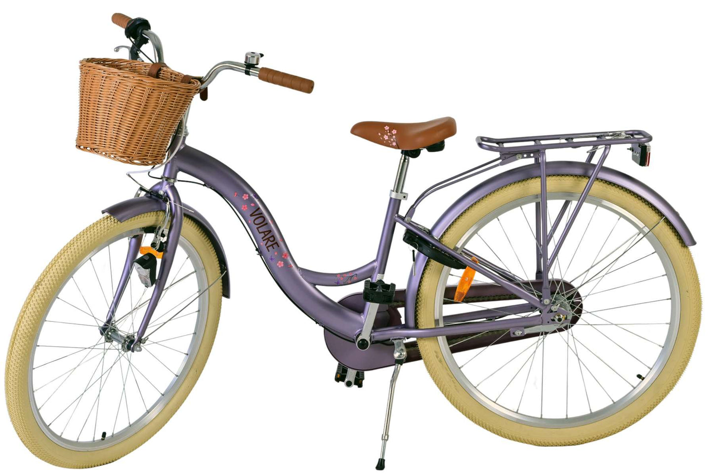 Volare Blossom Kinderfiets - Meisjes - 26 inch - Paars - Nexus 3 versnellingen - 10-12 jaar extra afbeelding 10