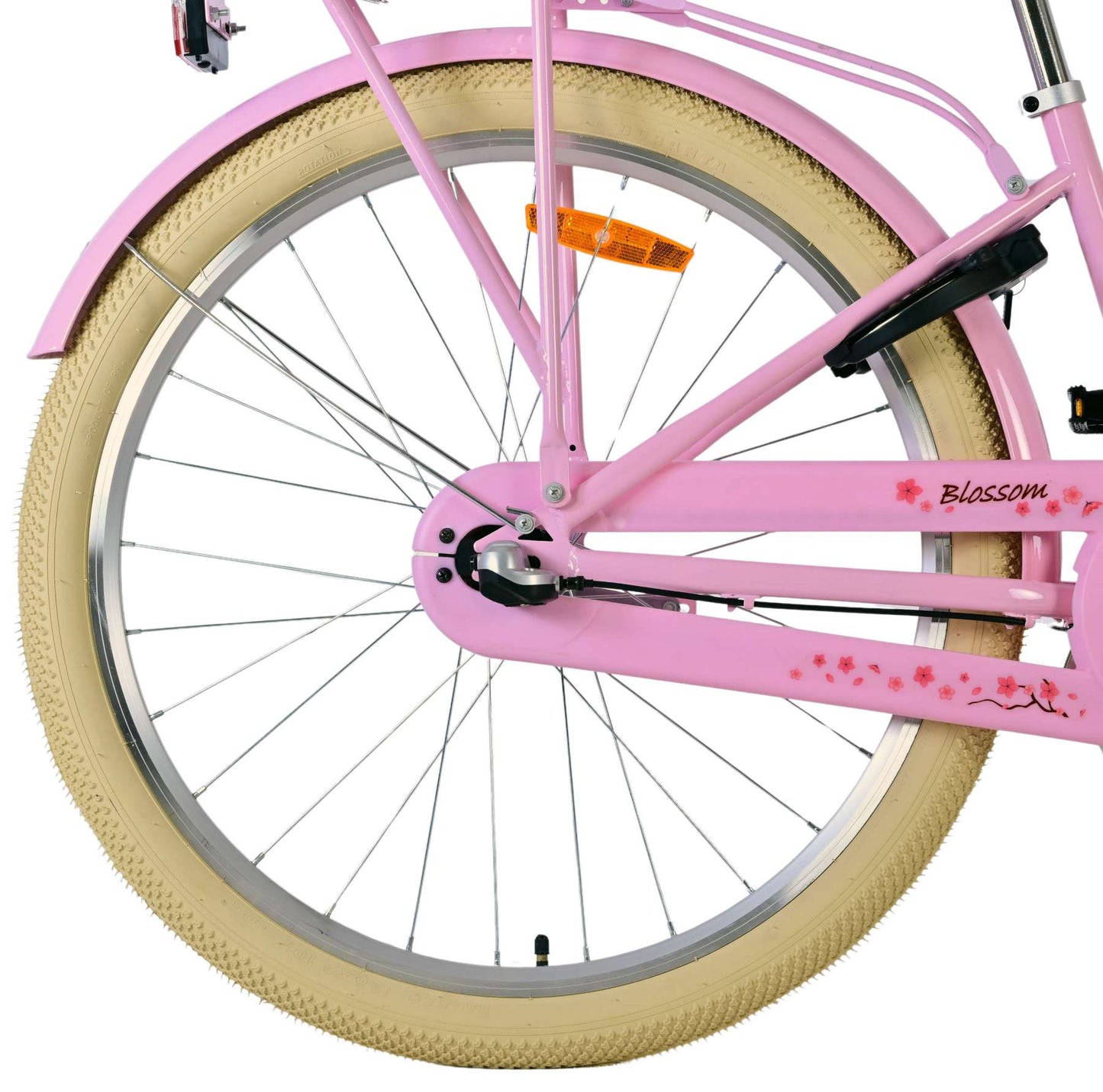 Volare Blossom Kinderfiets - Meisjes - 26 inch - Roze - Nexus 3 versnellingen - 10-12 jaar extra afbeelding 3