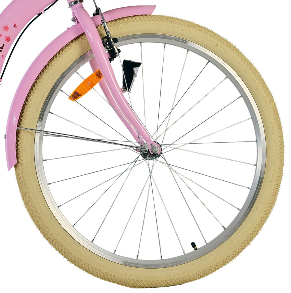 Volare Blossom Kinderfiets - Meisjes - 26 inch - Roze - Nexus 3 versnellingen - 10-12 jaar extra afbeelding 4