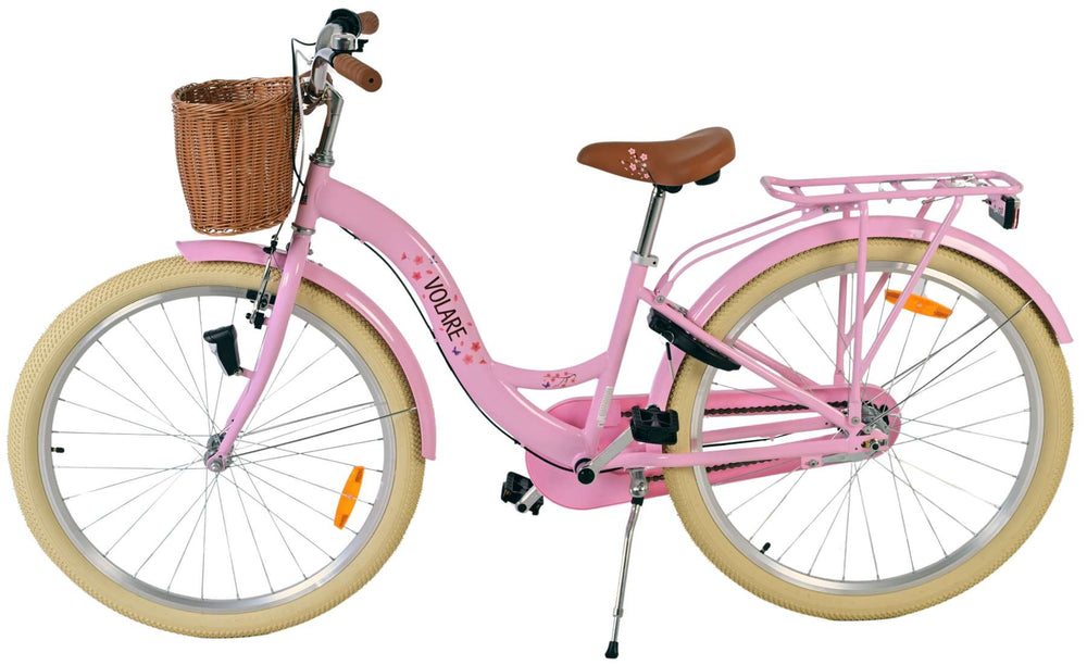 Volare Blossom Kinderfiets - Meisjes - 26 inch - Roze - Nexus 3 versnellingen - 10-12 jaar extra afbeelding 9