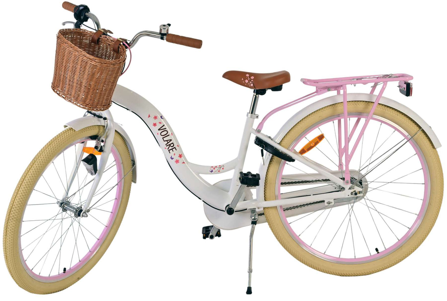 Volare Blossom Kinderfiets - Meisjes - 26 inch - Wit - Nexus 3 versnellingen - 10-12 jaar extra afbeelding 12