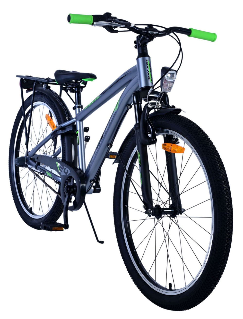 Volare Cross Kinderfiets - Jongens - 24 inch - donker Grijs- 3 versnellingen - 8-10 jaar extra afbeelding 8