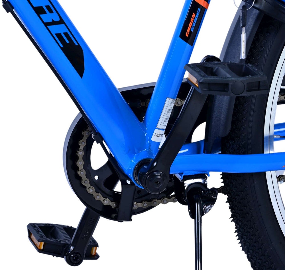 Volare Cross Kinderfiets - Jongens - 26 inch - Blauw - 3 Versnellingen - 10-12 jaar extra afbeelding 9