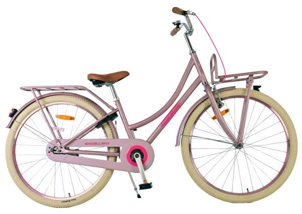 Volare Excellent Kinderfiets - Meisjes - 26 inch - Mat Roze - 10-12 jaar extra afbeelding 2
