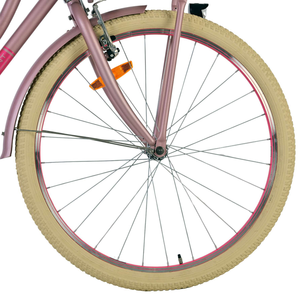 Volare Excellent Kinderfiets - Meisjes - 26 inch - Mat Roze - 10-12 jaar extra afbeelding 4