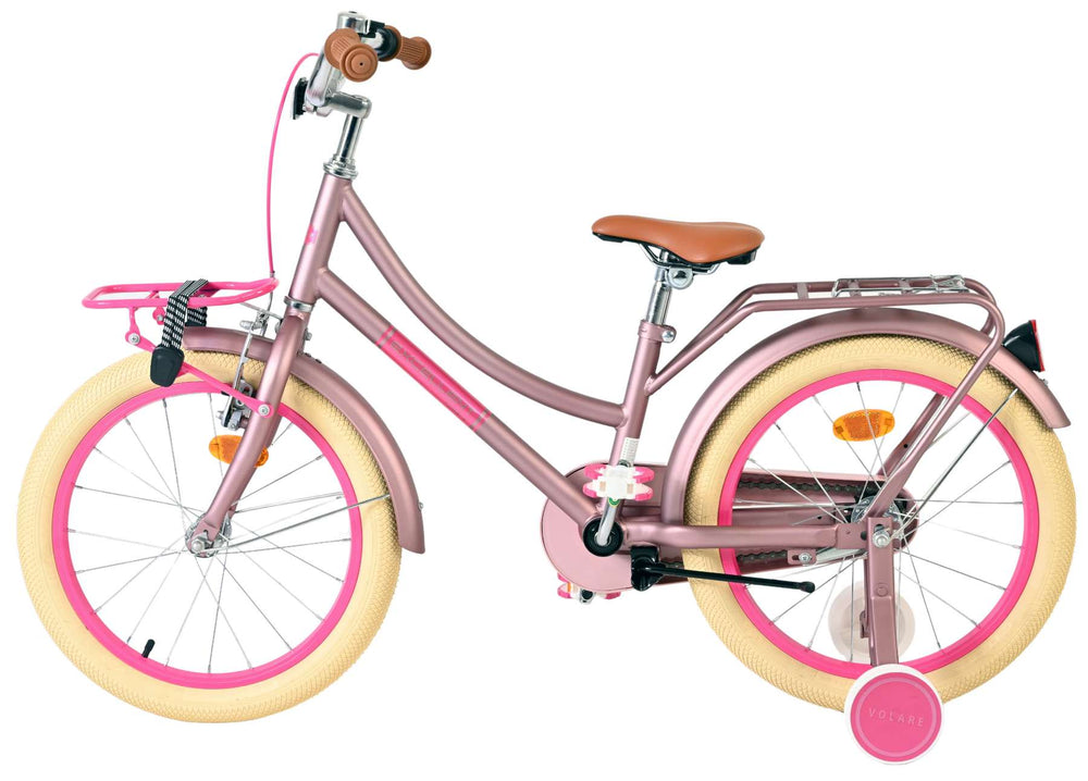 Volare Excellent Kinderfiets - Meisjes - 18 inch - Mat Roze - 5-7 jaar extra afbeelding 8