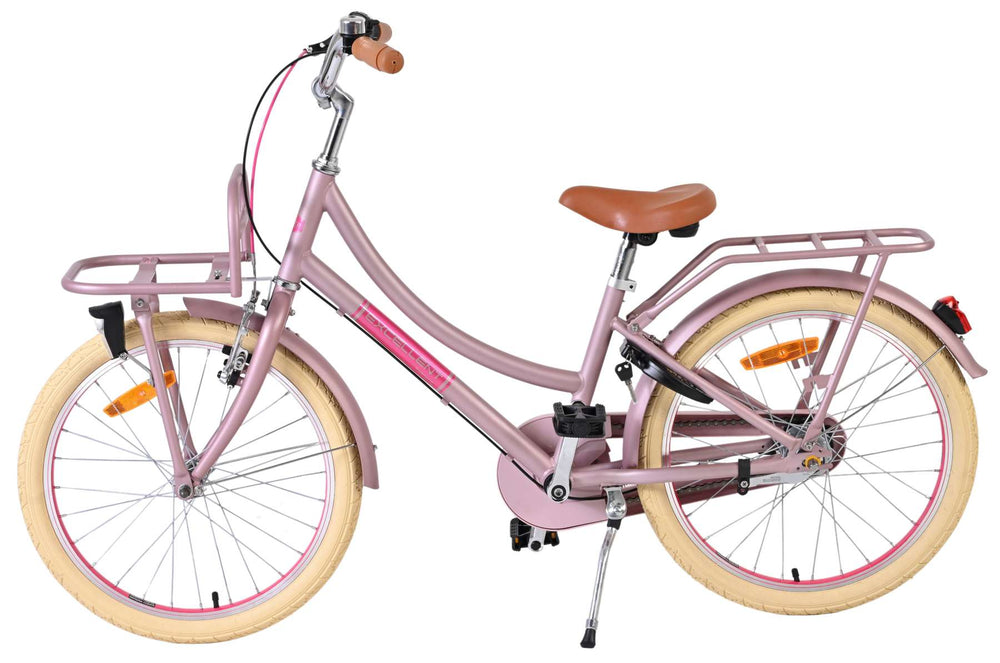 Volare Excellent Kinderfiets - Meisjes - 20 inch - Mat Roze - 3 versnellingen - 6-8 jaar extra afbeelding 9
