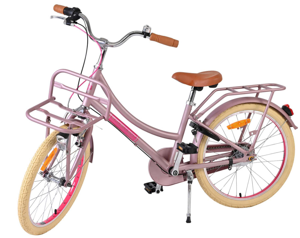 Volare Excellent Kinderfiets - Meisjes - 20 inch - Mat Roze - 3 versnellingen - 6-8 jaar extra afbeelding 10