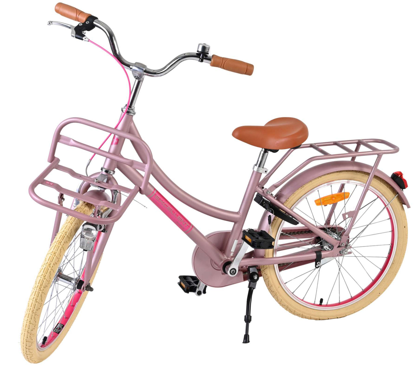 Volare Excellent Kinderfiets - Meisjes - 20 inch - Mat Roze - 6-8 jaar extra afbeelding 9