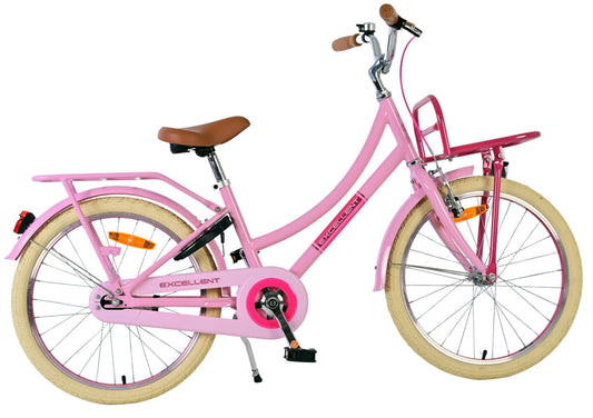 Volare Excellent Kinderfiets - Meisjes - 20 inch - Roze - 6-8 jaar bij Fietstotaal