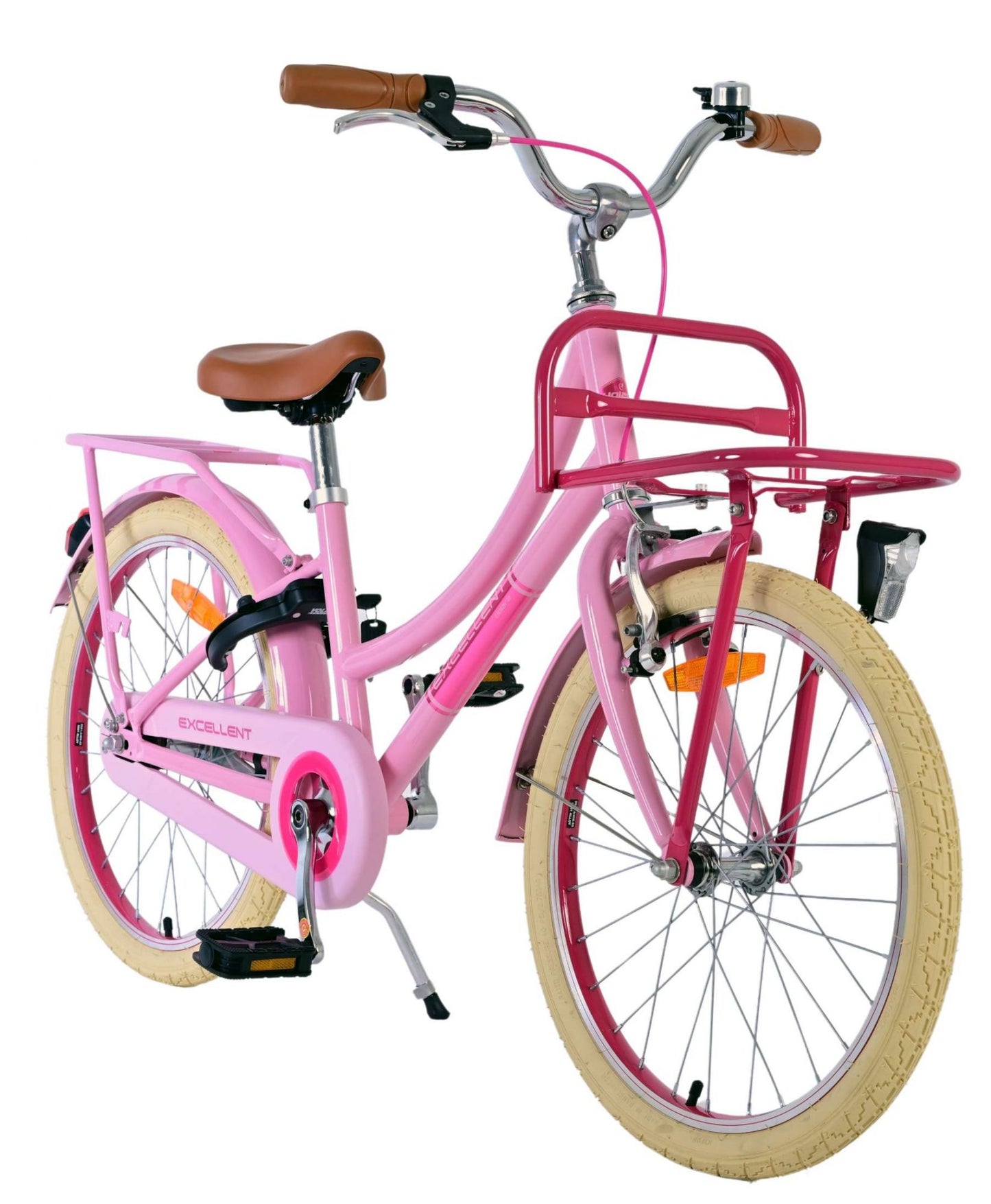 Volare Excellent Kinderfiets - Meisjes - 20 inch - Roze - 6-8 jaar extra afbeelding 6