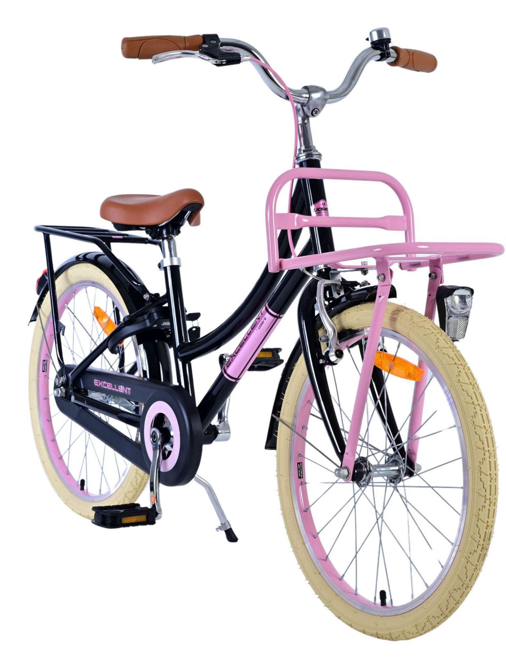 Volare Excellent Kinderfiets - Meisjes - 20 inch - Zwart - 6-8 jaar extra afbeelding 8