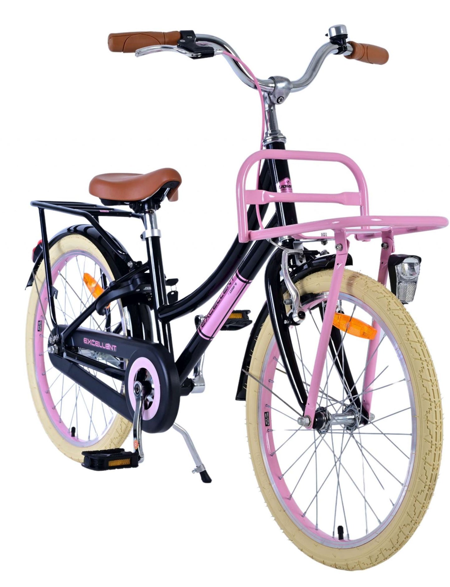 Volare Excellent Kinderfiets - Meisjes - 20 inch - Zwart - 6-8 jaar extra afbeelding 8