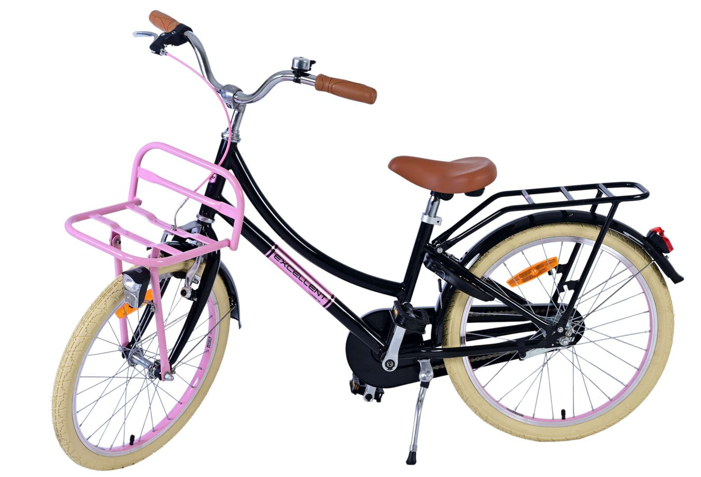 Volare Excellent Kinderfiets - Meisjes - 20 inch - Zwart - 6-8 jaar extra afbeelding 5