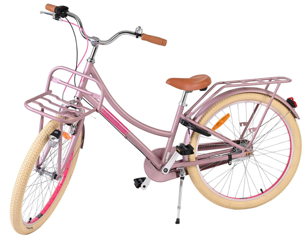 Volare Excellent Kinderfiets - Meisjes - 24 inch - Mat Roze - 3 Versnellingen - 8-10 jaar extra afbeelding 10