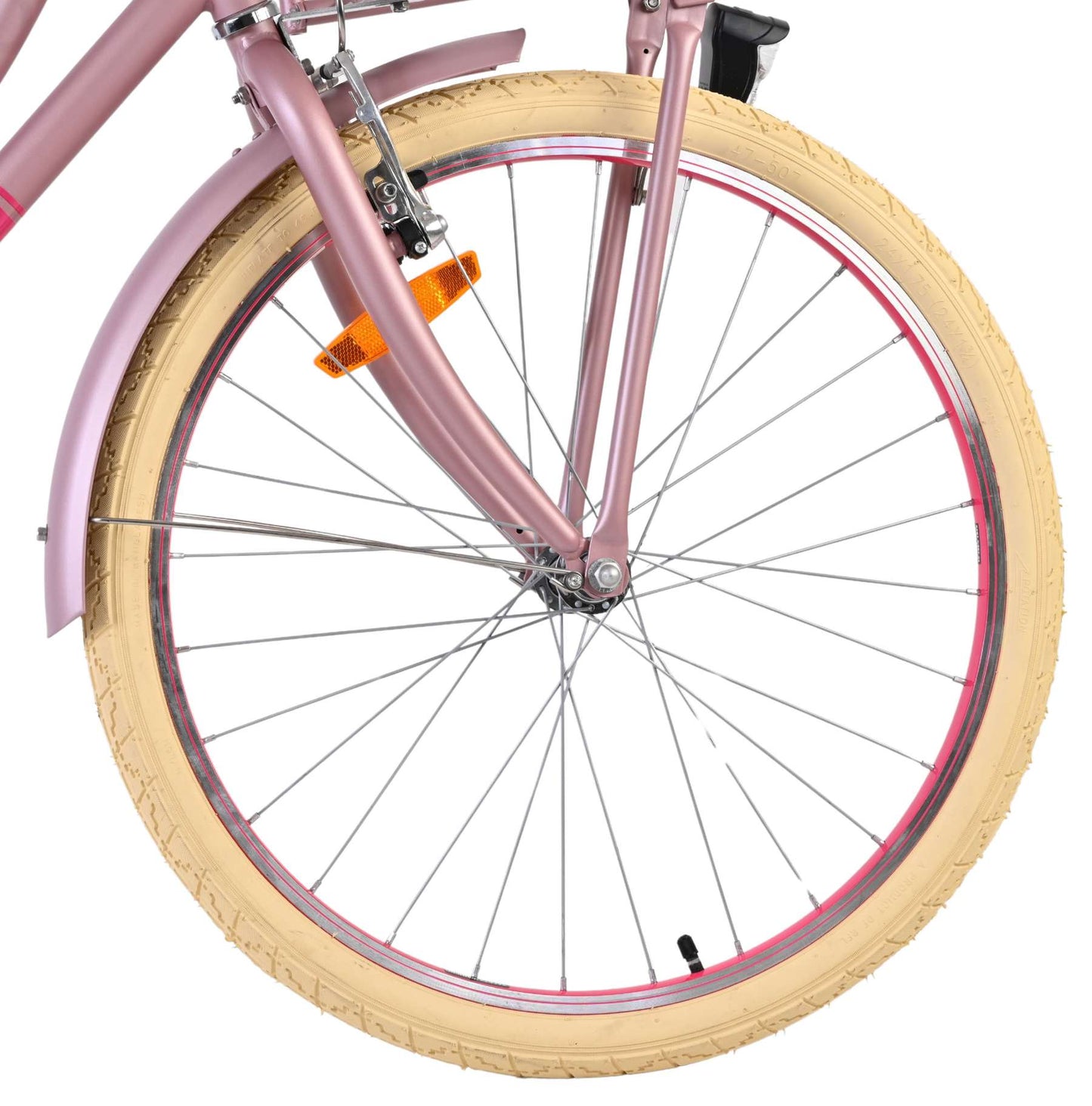 Volare Excellent Kinderfiets - Meisjes - 24 inch - Mat Roze - 8-10 jaar extra afbeelding 4