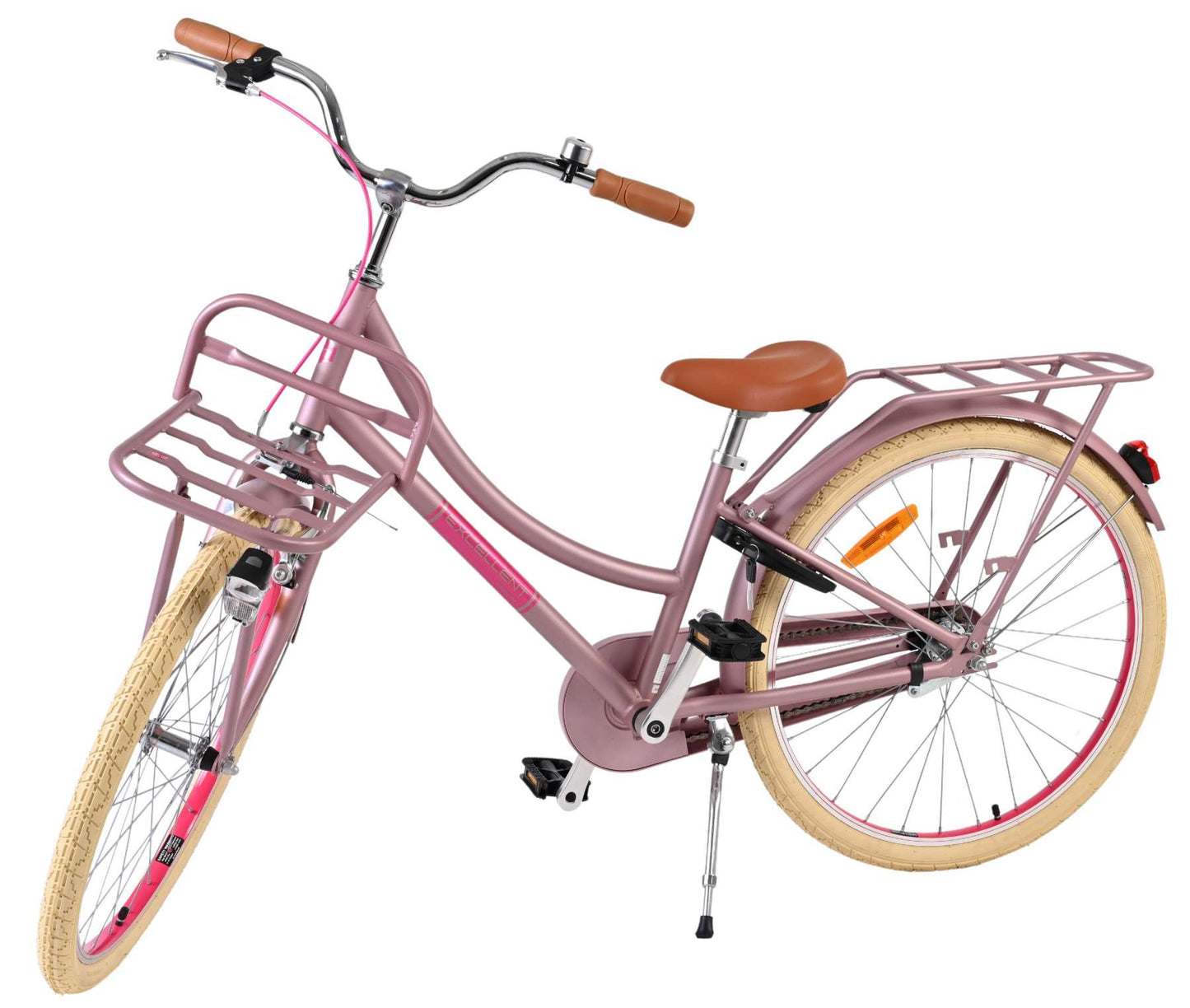 Volare Excellent Kinderfiets - Meisjes - 24 inch - Mat Roze - 8-10 jaar extra afbeelding 9