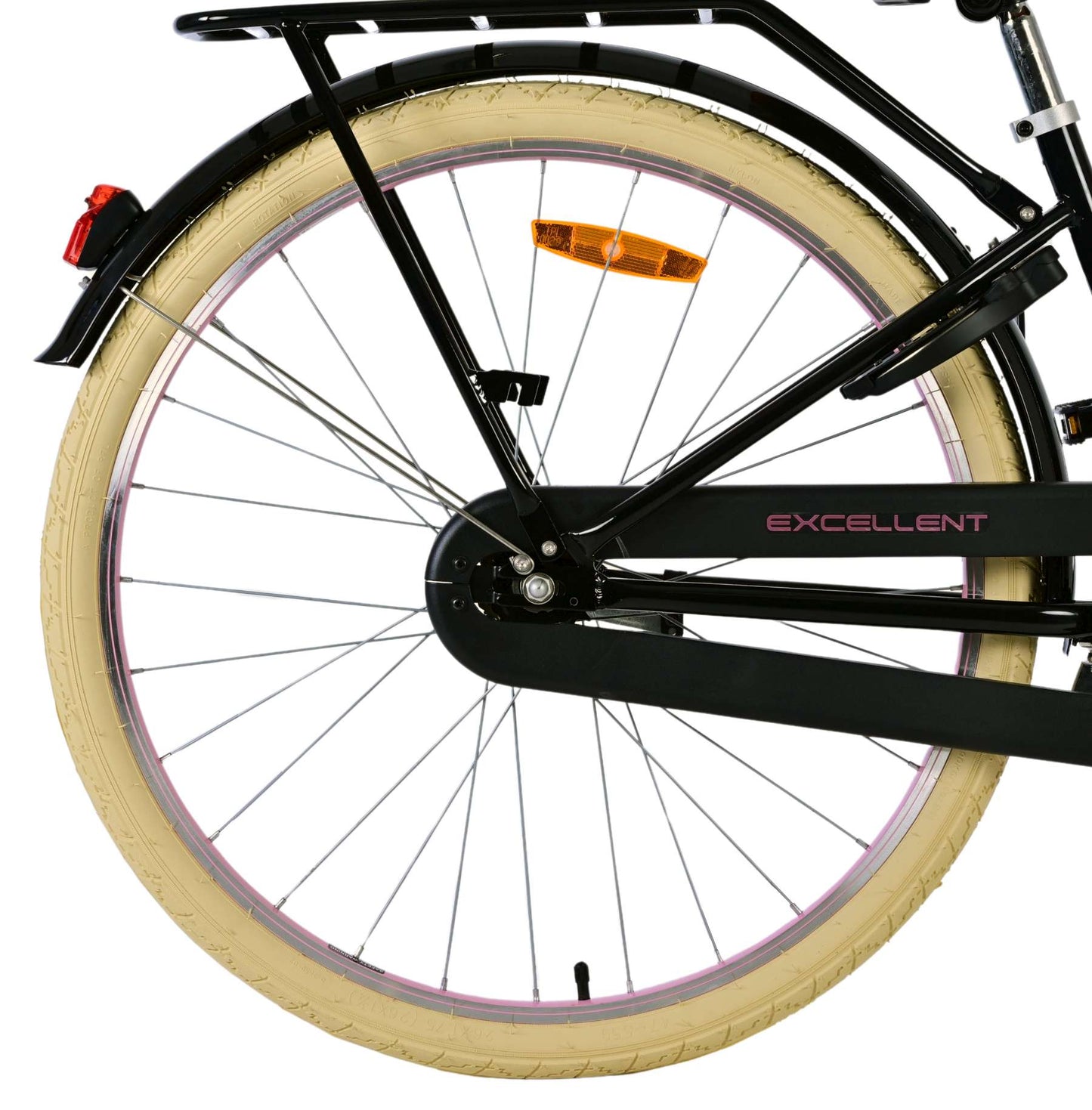 Volare Excellent Kinderfiets - Meisjes - 26 inch - Zwart - 10-12 jaar extra afbeelding 11