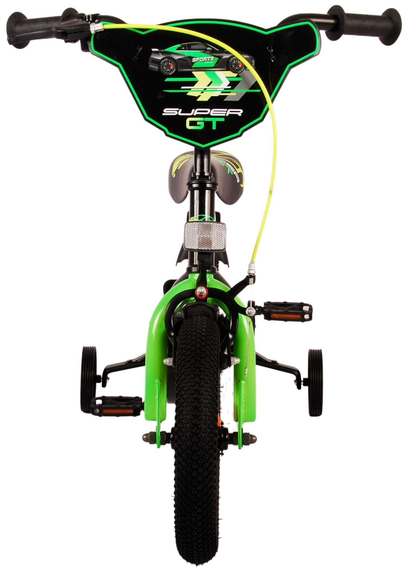 Volare Super GT Kinderfiets - Jongens - 12 inch - Groen - 3-5 jaar extra afbeelding 12