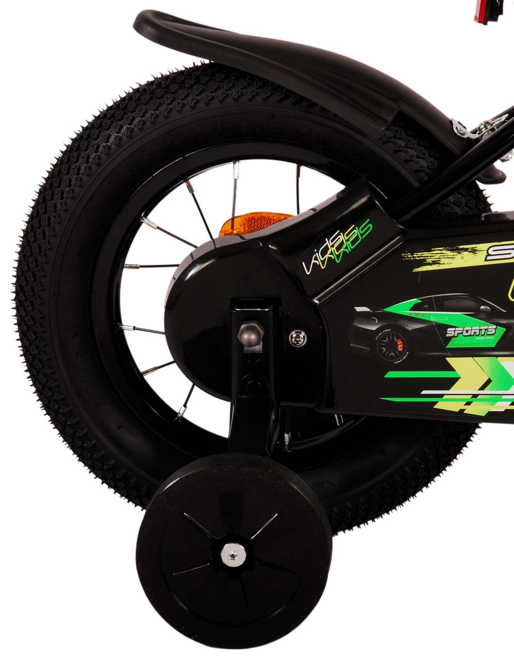 Volare Super GT Kinderfiets - Jongens - 12 inch - Groen - 3-5 jaar extra afbeelding 5