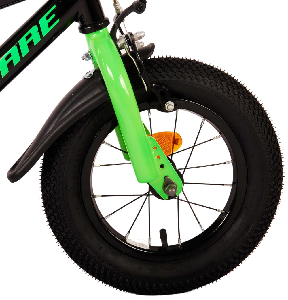 Volare Super GT Kinderfiets - Jongens - 12 inch - Groen - 3-5 jaar extra afbeelding 6