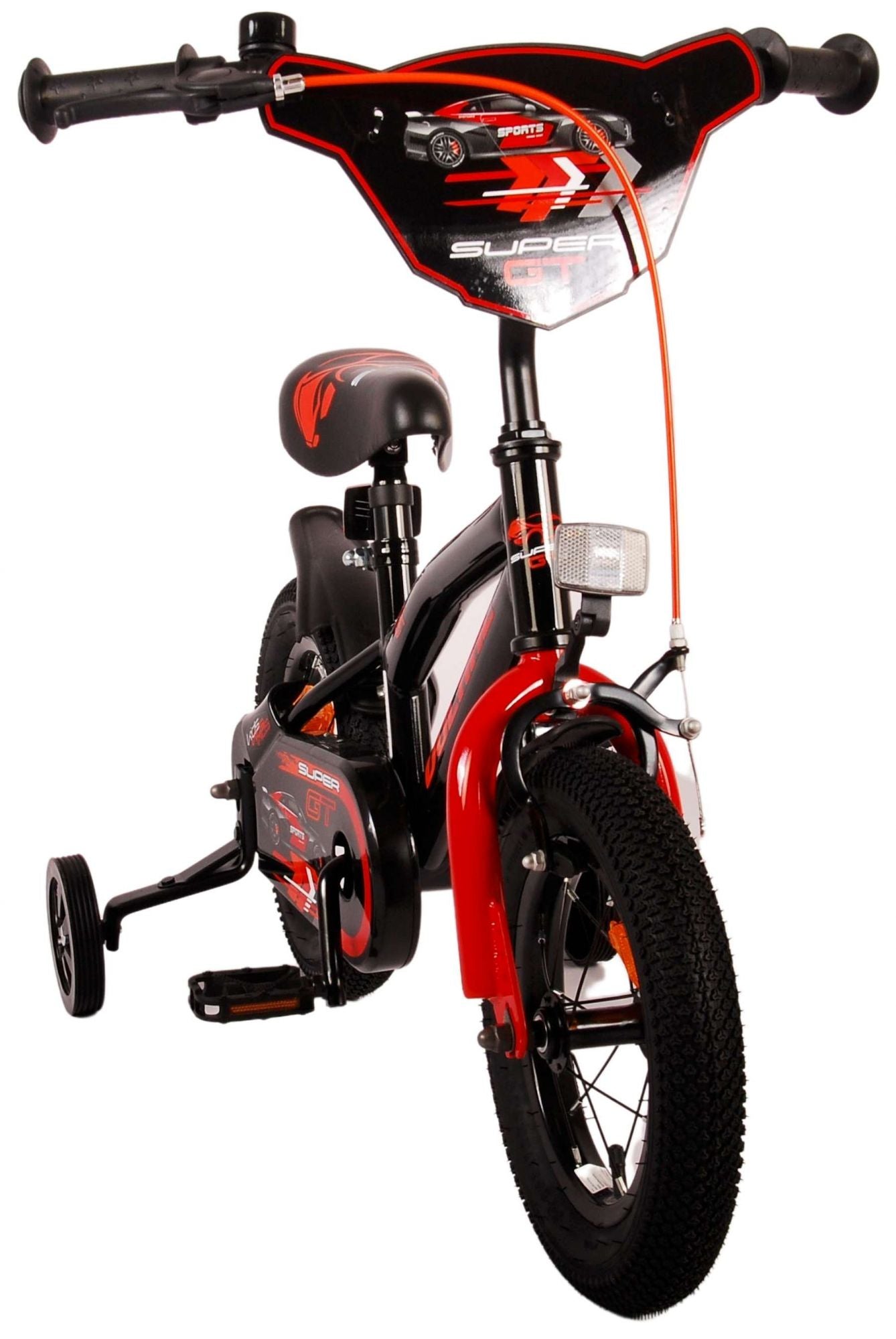 Volare Super GT Kinderfiets - Jongens - 12 inch - Rood - 3-5 jaar extra afbeelding 11