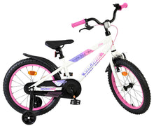 Volare Lily Kinderfiets - Meisjes - 18 inch - Wit Roze Paars - Wit, Roze, Paars - 5-7 jaar extra afbeelding 11
