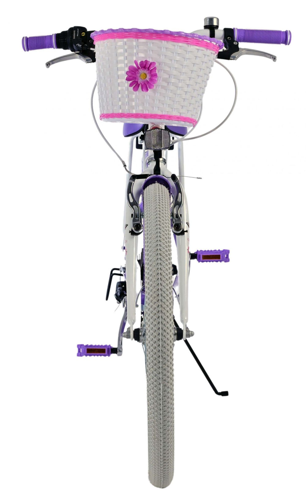 Volare Lovely Kinderfiets - Meisjes - 24 inch - Paars - 7 Versnellingen - 8-10 jaar extra afbeelding 7