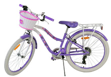 Volare Lovely Kinderfiets - Meisjes - 24 inch - Paars - 7 Versnellingen - 8-10 jaar extra afbeelding 5