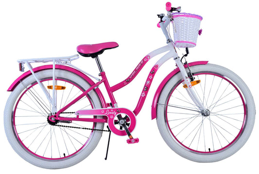 Volare Lovely Kinderfiets - Meisjes - 24 inch - Roze - 8-10 jaar bij Fietstotaal