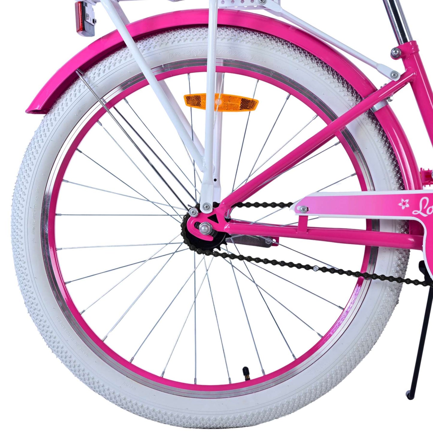 Volare Lovely Kinderfiets - Meisjes - 24 inch - Roze - 8-10 jaar extra afbeelding 10