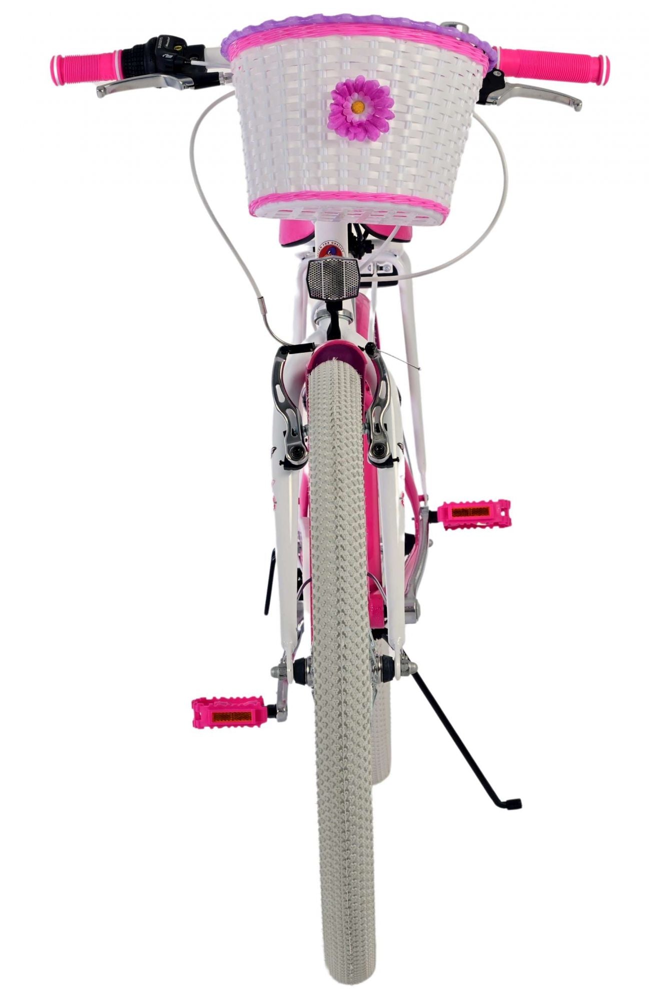 Volare Lovely Kinderfiets - Meisjes - 24 inch - Roze - 7 Versnellingen - 8-10 jaar extra afbeelding 7