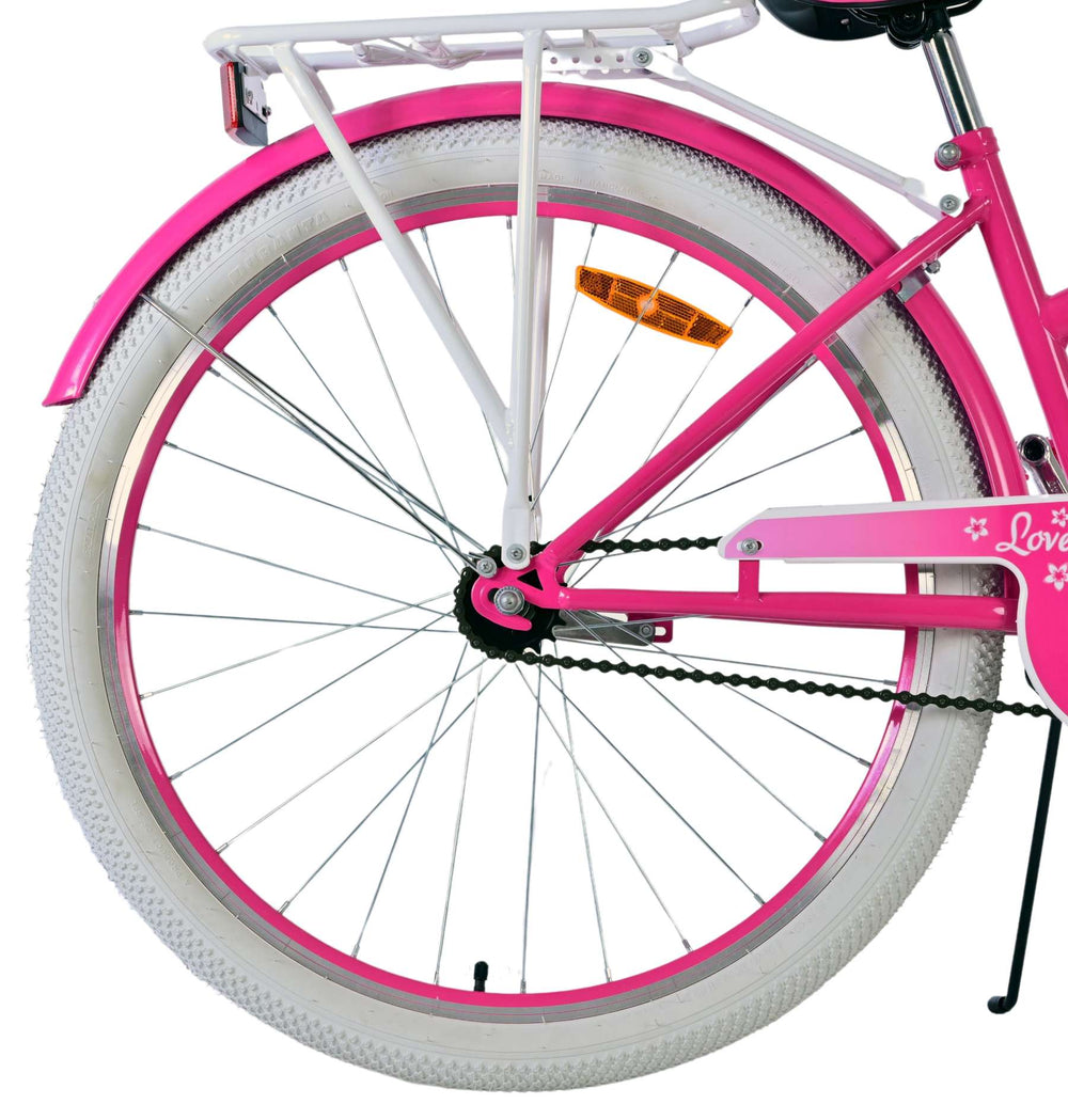 Volare Lovely Kinderfiets - Meisjes - 26 inch - Roze - 10-12 jaar extra afbeelding 9