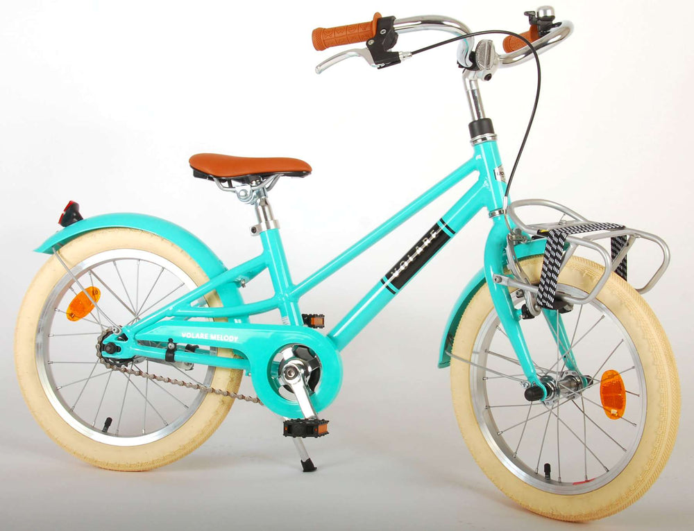 Volare Melody Kinderfiets - Meisjes - 16 inch - Turquoise - Prime Collection - 4-6 jaar extra afbeelding 4