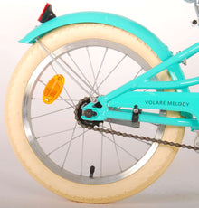 Volare Melody Kinderfiets - Meisjes - 16 inch - Turquoise - Prime Collection - 4-6 jaar extra afbeelding 5